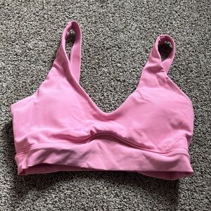 Seamless Pink Sports Bra